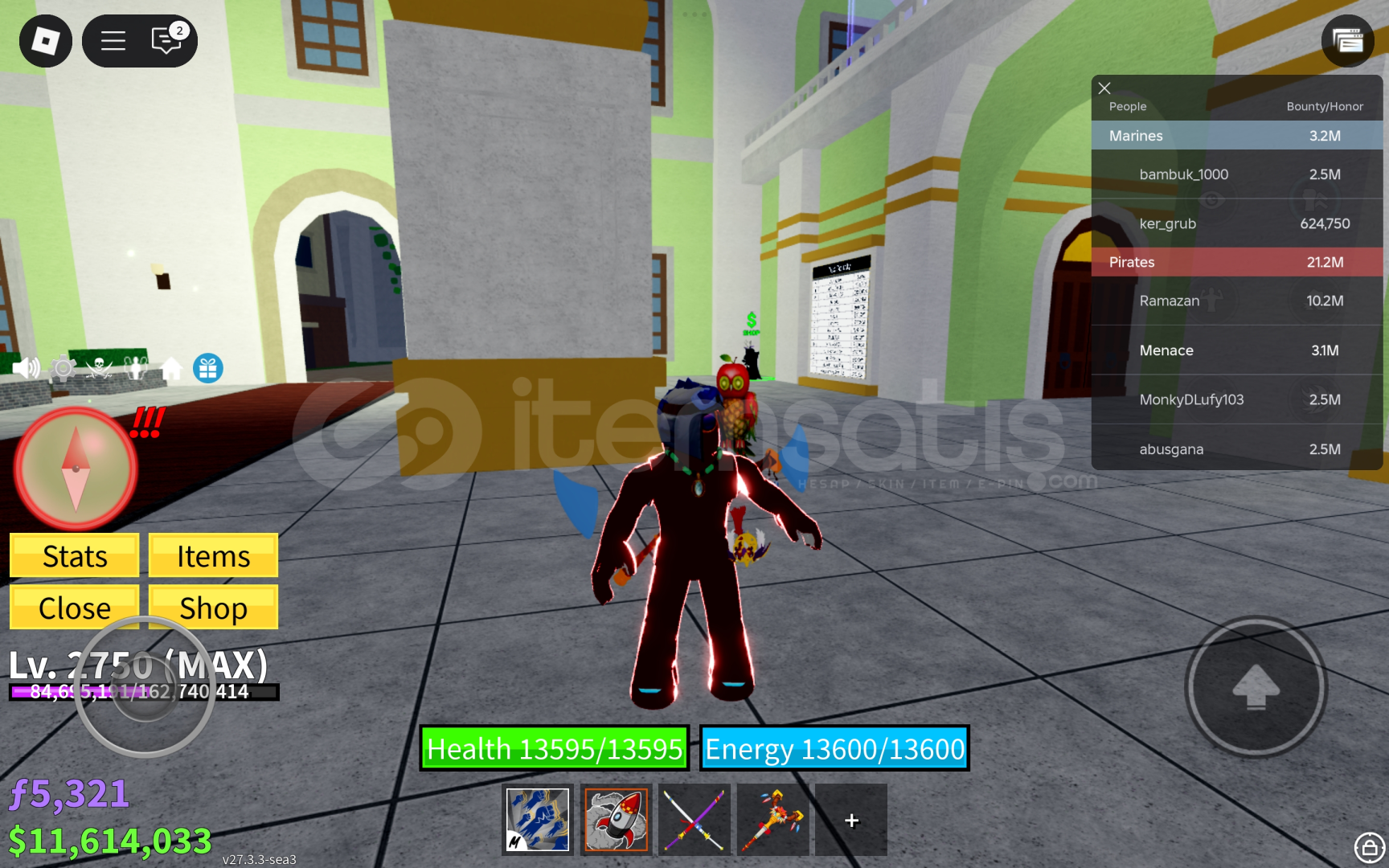 Blox Fruits 7 Permli acil satılık hesap Blox Fruits 7 Permli acil satılık hesap