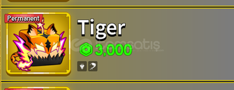 Blox Fruit Permanent Tiger