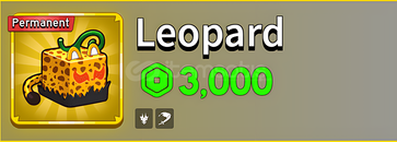 ✨Blox Fruits Permanent Leopard ✨