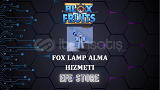 Blox Fruits Fox Lamp Alma Hizmeti