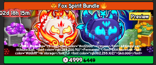 Blox Fruits Fox Spirit 2025