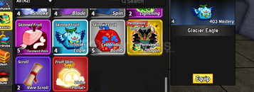 BLOX FRUITS GLACIER EAGLE SKİN