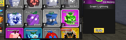 BLOX FRUITS GREEN LIGHTNING