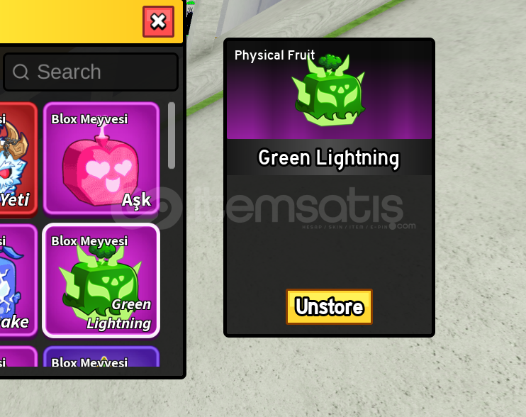 blox fruits green lightning  blox fruits green lightning
