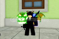 Blox Fruits Green Lightning Fruit