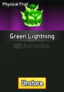 BLOX FRUİTS! GREEN LİGHTNİNG! UCUZA !LİMİTED!
