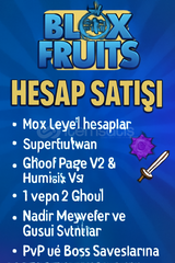 ???? Blox Fruits Hesap Satışı! ????