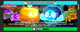 Blox Fruits Holiday Bundle 2025