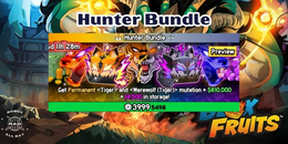 Blox Fruits - Hunter Bundle (Event pack)-[3999]