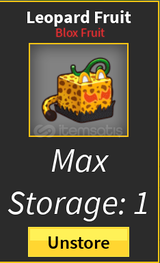 Blox Fruits Leopard Fruit