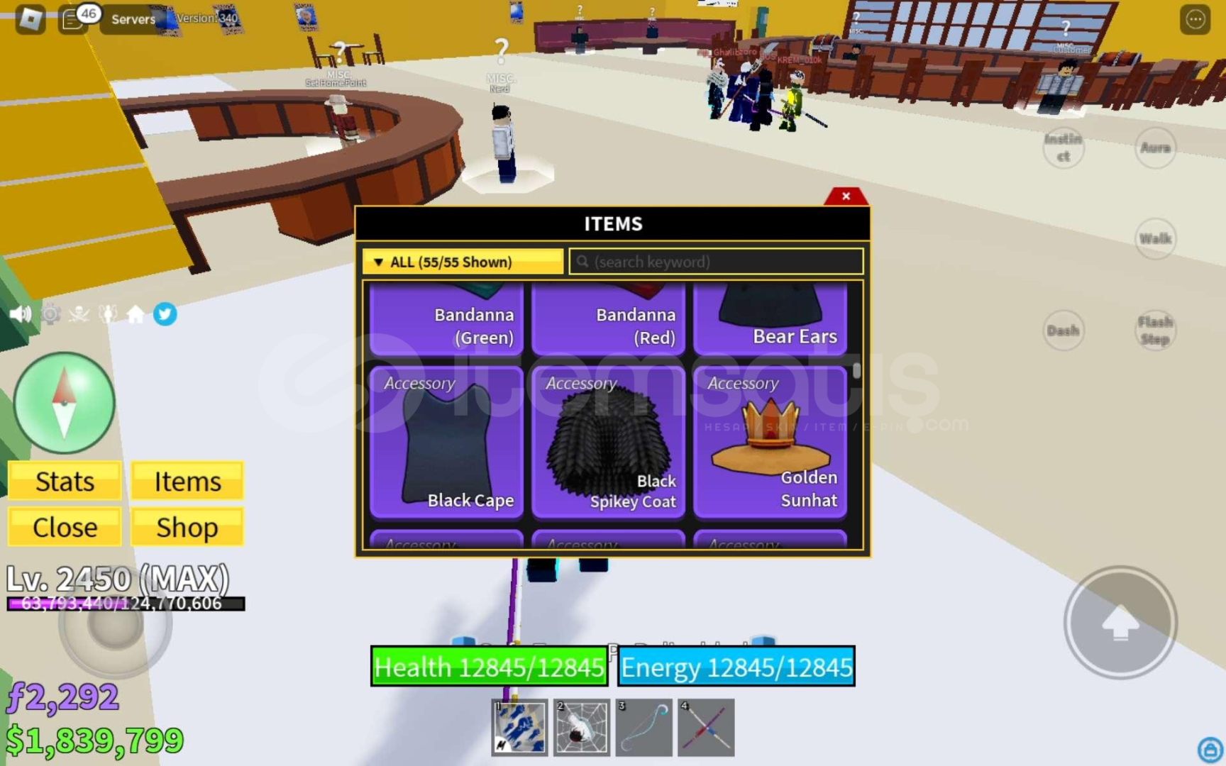 free account roblox blox fruit max level real