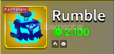 Blox Fruits Permament Rumble