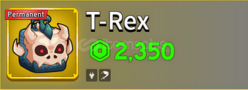✨Blox Fruits Permanent T-Rex ✨
