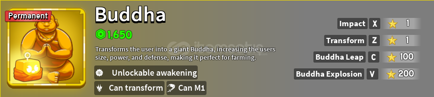 Blox Fruits Permanent Buddha Blox Fruits Permanent Buddha