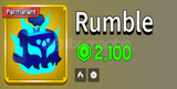 ⭐Blox Fruits Permanent Rumble GİF⭐
