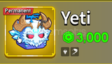 Blox Fruits Permanent Yeti