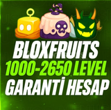 Blox Fruits Random Fruitli Hesaplar 1000-2650