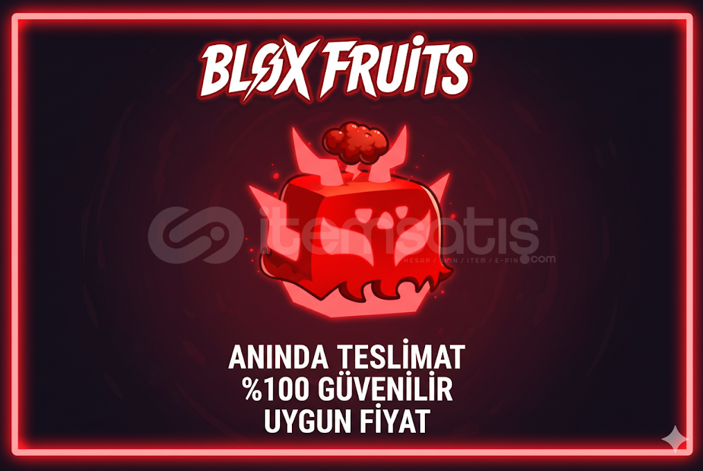⚡ Blox Fruits – RED Lightning (En ucuzu)  ⚡ Blox Fruits – RED Lightning (En ucuzu)
