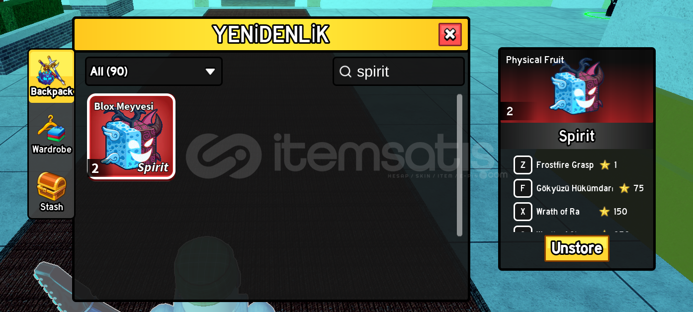 Blox Fruits Spirit fruit Blox Fruits Spirit fruit