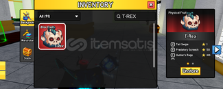 BLOX FRUITS T-REX FRUIT