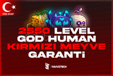 [Blox Fruits][TR] Kırmızı Meyve Godhuman Hesap