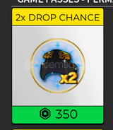 Blox Fruits x2 Boss Drops Gamepass