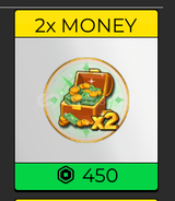 Blox Fruits x2 Money Gamepass