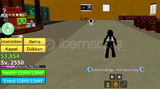 Blox furit 2550 level hesap