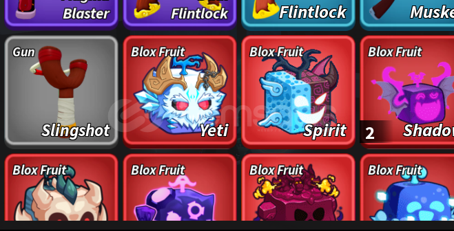 Blox furit Yeti furit