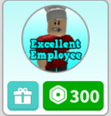 ⭐Bloxburg⭐Excellent Employee⭐