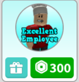 ⭐Bloxburg⭐Excellent Employee⭐