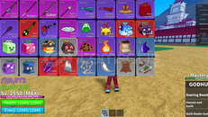 ✅BloxFruit✅2550 LVL⭐SG CONTROL GOD GARANTİ⭐2M