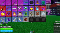 ✅BloxFruit✅2550 LVL⭐SG SPİRİT GOD GARANTİ⭐5.5M