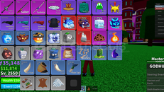 ✅BloxFruit✅2550 LVL⭐CONTROL GOD GARANTİ⭐11K