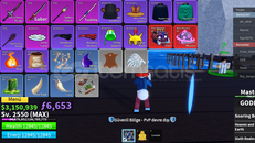 ✅BloxFruit✅2550 LVL⭐GRAVİTY GOD GARANTİ⭐3.1M