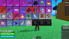 ✅BloxFruit✅2550 LVL⭐SG VENOM GOD GARANTİ⭐21K