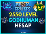 (BF)2550 Max LVL Godhuman garanti Mailsiz Hesap