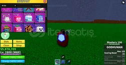 ✅BloxFruit✅2800 LVL⭐Kitsune⭐5.9M