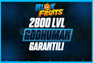 ⭐BloxFruits 2800 Level + Godhuman | Garantili⭐
