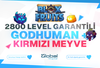 BloxFruits Godhuman + Kırmızı Meyve | Garantili