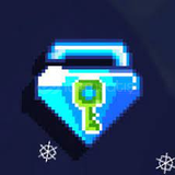 Blue gem lock