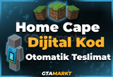 ⭐Blue Home Cape⭐Dijital Kod Minecraft⭐