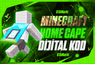 ⭐Blue Home Cape⭐Dijital Kod Minecraft ⭐