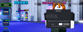 ⭐[BlueLockRivals] 2. Styles Slot Gift GamePass