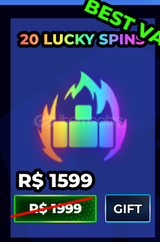 Blue Lock: Rivals 20 Lucky Flow Spin