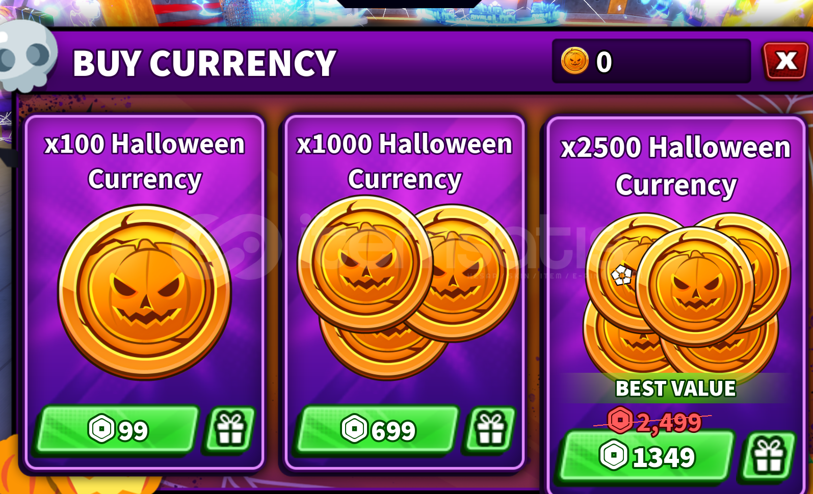 Blue Lock: Rivals / 2500 x Halloween Currency Blue Lock: Rivals / 2500 x Halloween Currency
