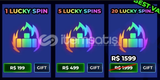 ⭐Blue Lock: Rivals 5 Lucky Spin(Flow)⭐