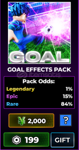 Blue Lock: Rivals Goal Effects Pack