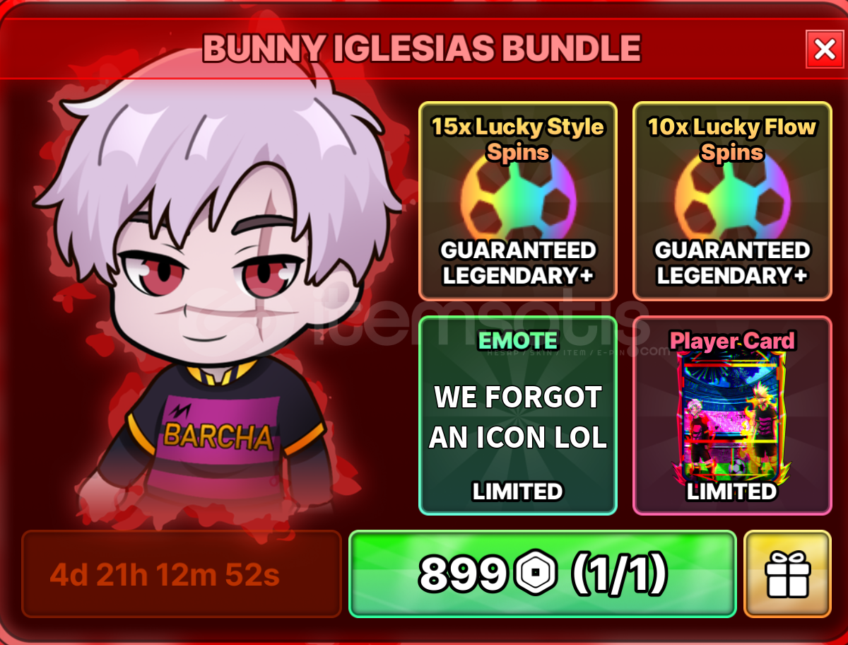 Blue Lock: Rivals / BUNNY BUNDLE Blue Lock: Rivals / BUNNY BUNDLE