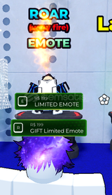 Blue Lock: Rivals Roar Emote